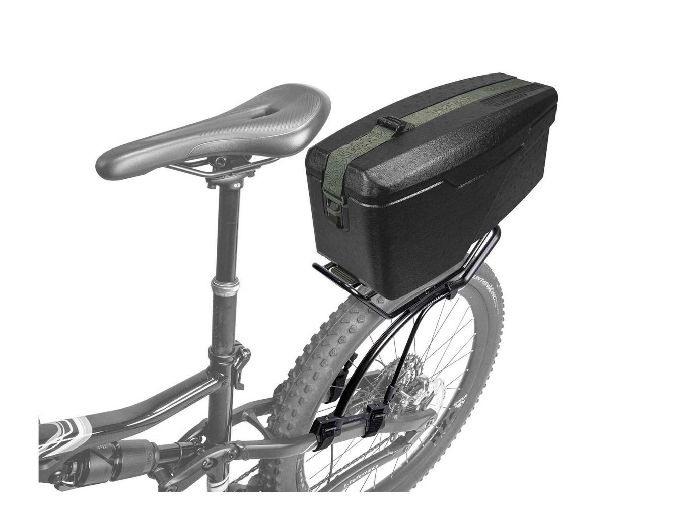 Coffre Top Case pour porte bagage vélo