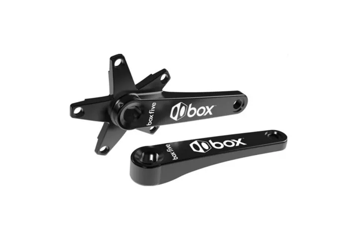 Manivelles BOX Five Axe Carré Alu Noir