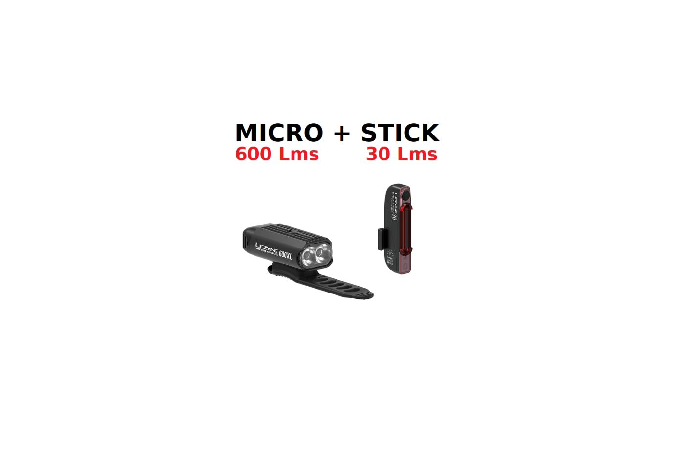 ECLAIRAGE PAIRE - Micro 600 xl + Stick