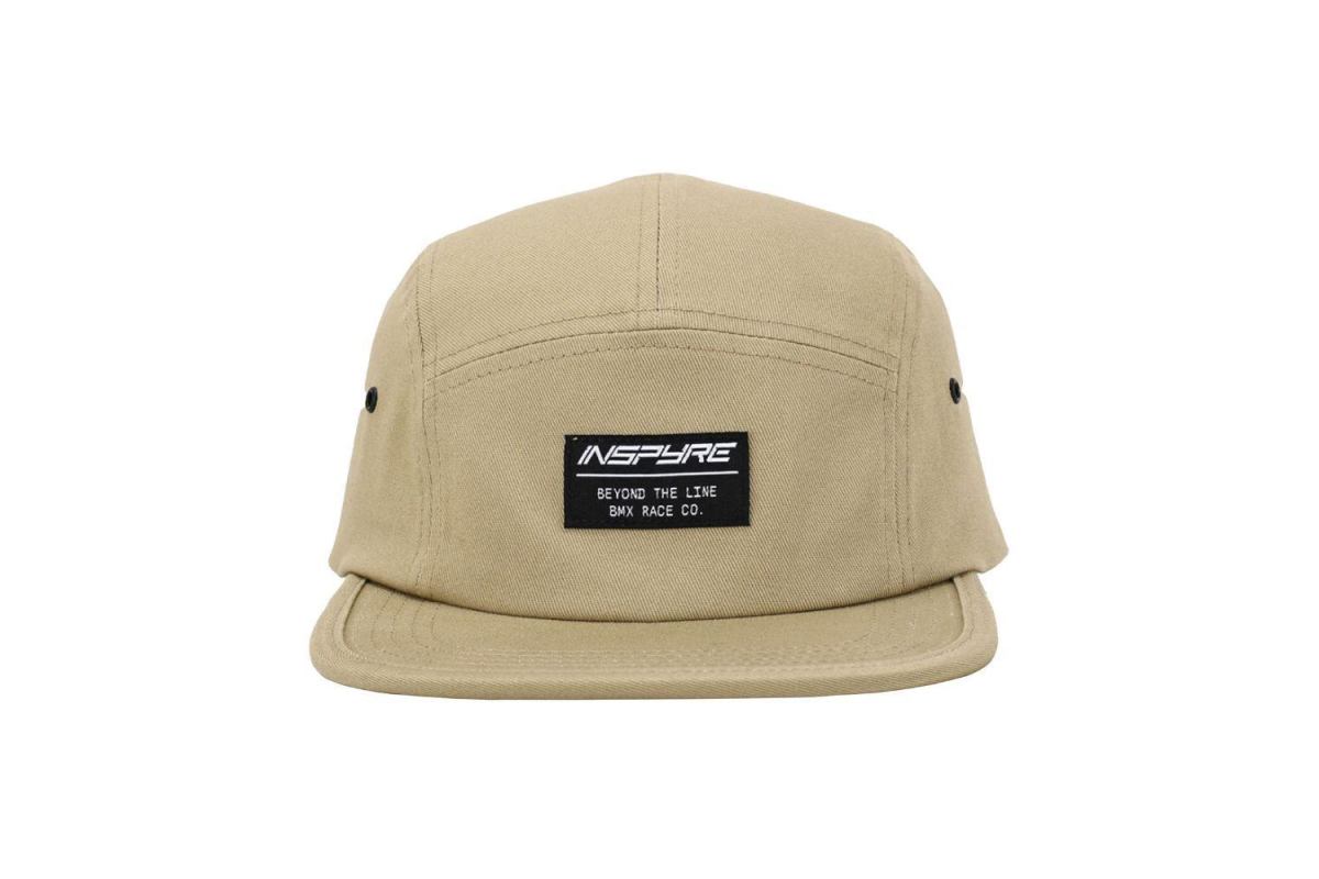1_casquette-inspyre-5-panel-beyond-the-line-patch-brown