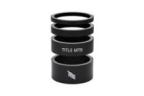 Entretoises De Direction Title Carbon 1-1/8" - Noir