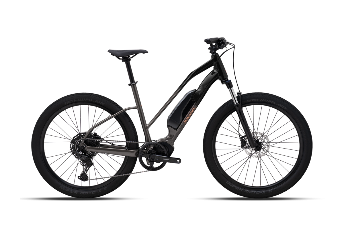 Vélo De Trekking Électrique POLYGON KALOSI LANES EVO MID-STEP - 504 Wh - Trapèze