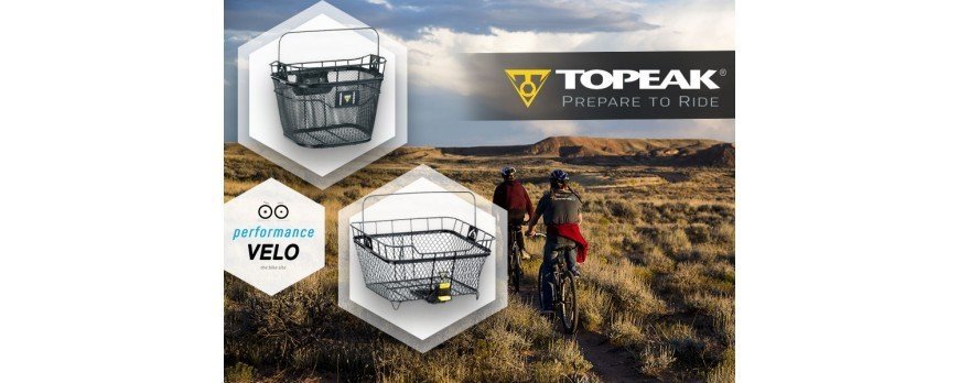 Paniers TOPEAK « Your Drive To Win » 