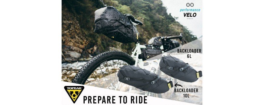 Sacoches TOPEAK Backloader – « Prepare to ride » 